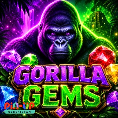 Tezkor o‘yin kartasi «Gorilla Gems» — lobby preview